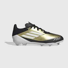 DJEČJE KOPAČKE ADIDAS F50 LEAGUE FG/MG J MESSI GOLD/BLACK