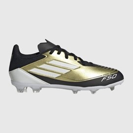 DJEČJE KOPAČKE ADIDAS F50 LEAGUE FG/MG J MESSI GOLD/BLACK