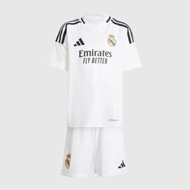 DJEČJI DRES ADIDAS REAL MADRID 24/25 HOME KOMPLET WHITE