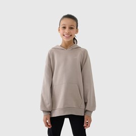 DJEČJI HOODIE 4F OVERSIZE BEIGE