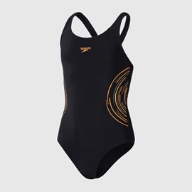 DJEČJI KUPAĆI KOSTIM SPEEDO MUSCLEBACK BLACK