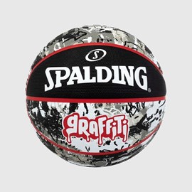 KOŠARKAŠKA LOPTA SPALDING GRAFITTI BLACK/RED