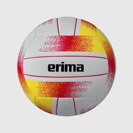 LOPTA ERIMA ALL-ROUND VOLLEYBALL WHITE/RED/YELLOW