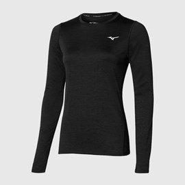 MAJICA MIZUNO IMPULSE CORE LS TEE BLACK