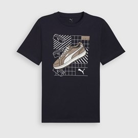 MUŠKA MAJICA PUMA GRAPHICS SNEAKER TEE BLACK