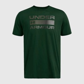 MUŠKA MAJICA UNDER ARMOUR TEAM ISSUE WORDMARK GREEN