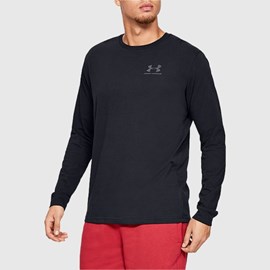 MUŠKA MAJICA UNDER ARMOUR UA LEFT CHEST BLACK