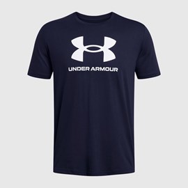 MUŠKA MAJICA UNDER ARMOUR UA LOGO NAVY BLUE