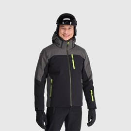 MUŠKA SKI JAKNA CMP ZIP HOOD BLACK/GREY