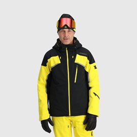 MUŠKA SKI JAKNA SPYDER LEADER YELLOW/BLACK