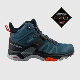 MUŠKE GOJZERICE SALOMON X ULTRA 4 MID GTX BLUE