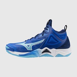 MUŠKE TENISICE ZA ODBOJKU MIZUNO WAVE MOMENTUM 3 MID BLUE