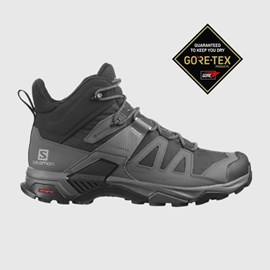 MUŠKE GOJZERICE SALOMON ULTRA 4 MID WIDE GTX GRAY