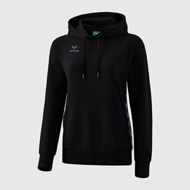 ŽENSKA HOODIE ERIMA ESSENTIAL TEAM BLACK/SLATE GREY