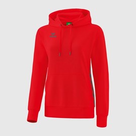 ŽENSKA HOODIE ERIMA ESSENTIAL TEAM RED/SLATE GREY