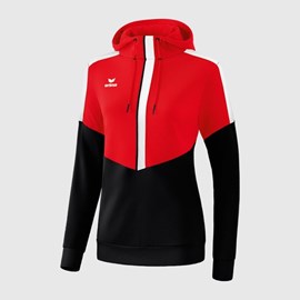 ŽENSKA HOODIE ERIMA SQUAD RED/BLACK/WHITE