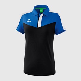 ŽENSKA MAJICA ERIMA SQUAD POLO NEW ROYAL/BLACK/WHITE