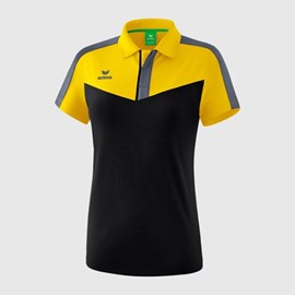 ŽENSKA MAJICA ERIMA SQUAD POLO YELLOW/BLACK/SLATE GREY