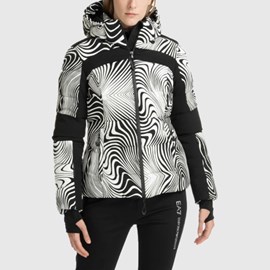 ŽENSKA SKI JAKNA GIORGIO ARMANI PROTECTUM 7 BLACK/WHITE