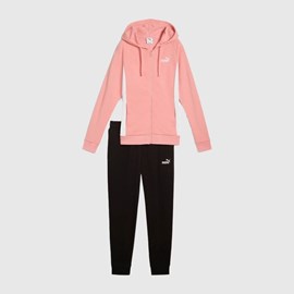 ŽENSKA TRENIRKA PUMA KOMPLET PINK/BLACK