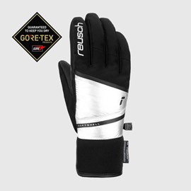 ŽENSKE SKI RUKAVICE REUSCH TESSA STORMBLOXX BLACK/SILVER