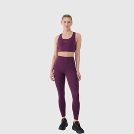 ŽENSKE TAJICE 4F HIGH WAIST TRAINING PURPLE