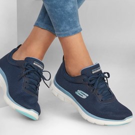 ŽENSKE TENISICE SKECHERS FLEX APPEAL 4.0 BLUE