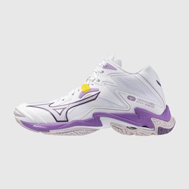 ŽENSKE TENISICE ZA ODBOJKU MIZUNO WAVE LIGHTNING Z8 MID WHITE/PURPLE