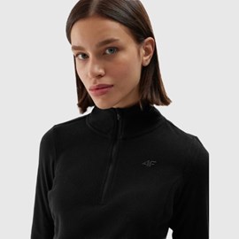 ŽENSKI FLIS 4F THERMO FLEECE BLACK