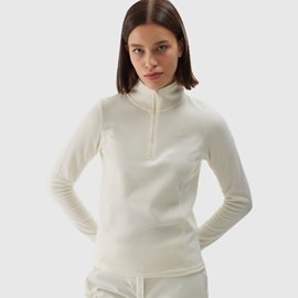 ŽENSKI FLIS 4F THERMO FLEECE WHITE