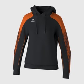 ŽENSKI HOODIE ERIMA EVO STAR BLACK/ORANGE