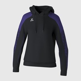 ŽENSKI HOODIE ERIMA EVO STAR BLACK/ULTRA VIOLET