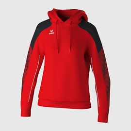 ŽENSKI HOODIE ERIMA EVO STAR RED/BLACK